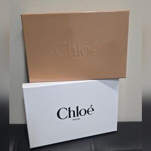 2 CHLOE Empty Boxes